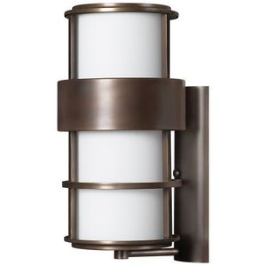 H1905MTGU24 Saturn Entrance Outdoor Wall Light - Metro Bronze