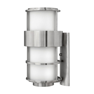 H1905SS Saturn Entrance Outdoor Wall Light - Stainless Steel