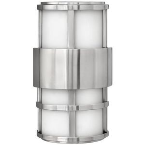 H1908SSGU24 Saturn Entrance Outdoor Wall Light - Stainless Steel