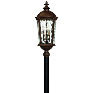 H1921RKLED Windsor Post Light Post Lights - River Rock