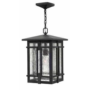 H1962MBLED Tucker Hanging Hanging Lantern - Museum Black