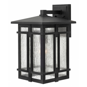 H1965MBLED Tucker Entrance Outdoor Wall Light - Museum Black