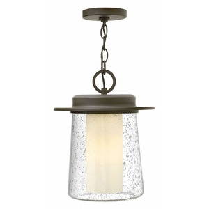 H2012OZLED Riley Hanging Hanging Lantern - Oil Rubbed Bronze