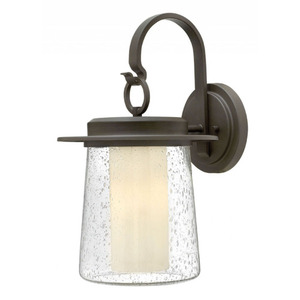 H2015OZLED Riley Entrance Outdoor Wall Light - Oil Rubbed Bronze