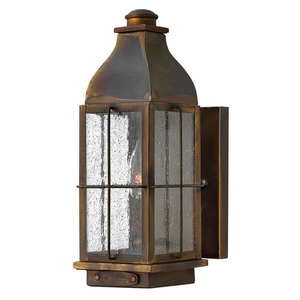 H2040SNLL Bingham Entrance Outdoor Wall Light - Sienna