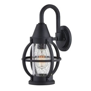 H21004MB Chatham Entrance Outdoor Wall Light - Matte Black