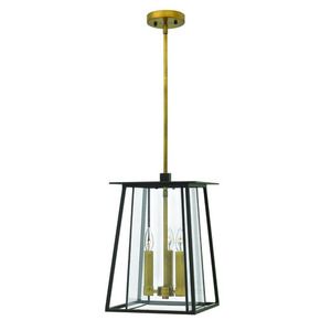 H2102KZ Walker Hanging Hanging Lantern - Buckeye Bronze