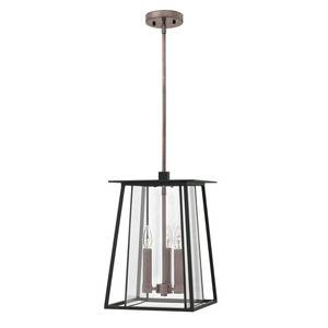 H2102BKLL Walker Hanging Hanging Lantern - Black