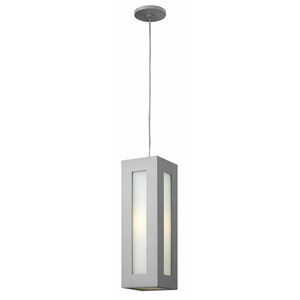 H2192TT Dorian Hanging Hanging Lantern - Titanium