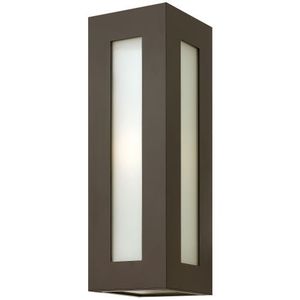 H2194BZGU24 Dorian Entrance Outdoor Wall Light - Bronze