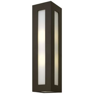 H2195BZGU24 Dorian Entrance Outdoor Wall Light - Bronze