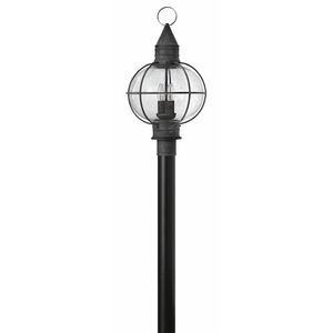 H2201DZLED Cape Cod Post Light Post Lights - Aged Zinc