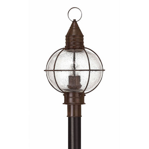 H2201SZLED Cape Cod Post Light Post Lights - Sienna Bronze