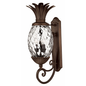 H2224CB Plantation Entrance Outdoor Wall Light - Copper Bronze