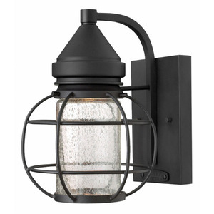 H2250BK New Castle Entrance Outdoor Wall Light - Black