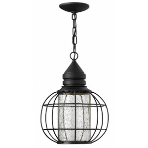 H2252BK New Castle Hanging Hanging Lantern - Black