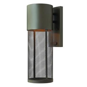 H2300KZLED Aria Entrance Outdoor Wall Light - Buckeye Bronze