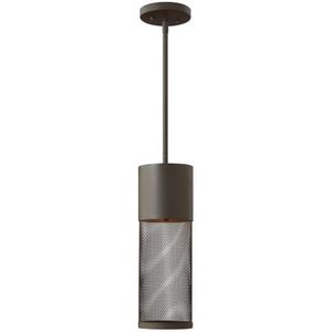 H2302KZGU24 Aria Hanging Hanging Lantern - Buckeye Bronze