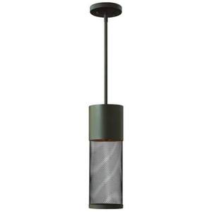 H2302KZLED Aria Hanging Hanging Lantern - Buckeye Bronze