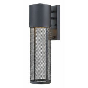 H2304BKGU24 Aria Entrance Outdoor Wall Light - Black