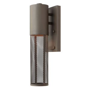 H2306KZLL Aria Entrance Outdoor Wall Light - Buckeye Bronze