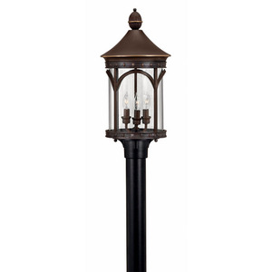 H2317CB Lucerne Post Light Post Lights - Copper Bronze