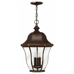 H2332CB Monticello Hanging Hanging Lantern - Copper Bronze