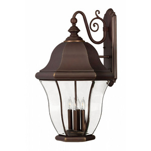 H2336CB Monticello Entrance Outdoor Wall Light - Copper Bronze