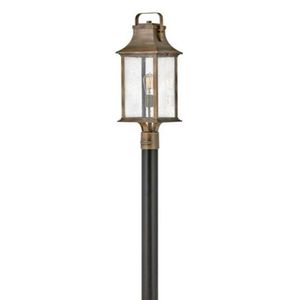 H2391BU Grant Pier Mount Post Lights - Burnished Bronze