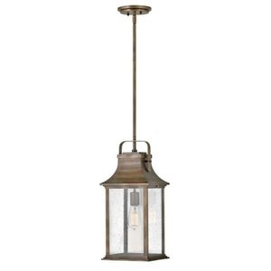 H2392BU Grant Hanging Hanging Lantern - Burnished Bronze