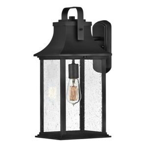 H2395TK Grant Entrance Outdoor Wall Light - Textured Black