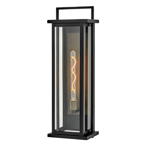 H24026BK Langston Entrance Outdoor Wall Light - Black