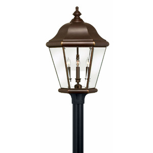 H2407CB Clifton Park Post Light Post Lights - Copper Bronze