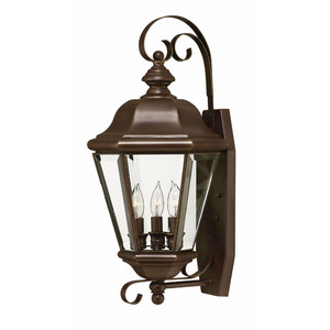 H2426CB Clifton Park Entrance Outdoor Wall Light - Copper Bronze