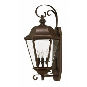 H2428CB Clifton Park Entrance Outdoor Wall Light - Copper Bronze