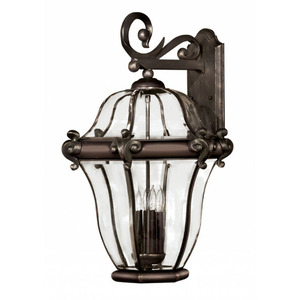 H2446CB San Clemente Entrance Outdoor Wall Light - Copper Bronze