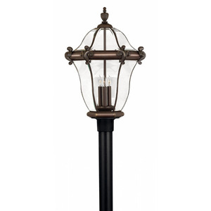 H2447CB San Clemente Post Light Post Lights - Copper Bronze
