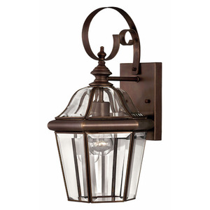 H2450CB Augusta Entrance Outdoor Wall Light - Copper Bronze