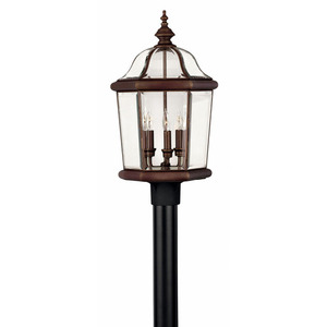 H2451CB Augusta Post Light Post Lights - Copper Bronze