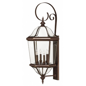 H2456CB Augusta Entrance Outdoor Wall Light - Copper Bronze