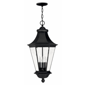 H2502BK Senator Hanging Hanging Lantern - Black