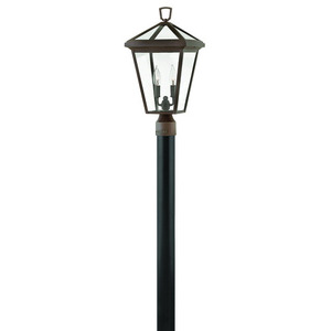 H2561OZLL Alford Place Post Light Post Lights - Oil Rubbed Bronze