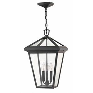 H2562MB Alford Hanging Hanging Lantern - Museum Black