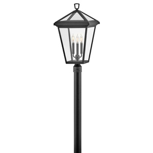 H2563MBLL Alford Place Post Light Post Lights - Museum Black