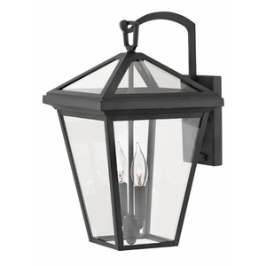 H2564MBLL Alford Place Entrance Outdoor Wall Light - Museum Black