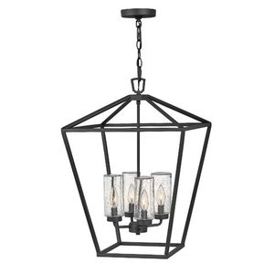 H2567MB Alford Place Hanging Hanging Lantern - Museum Black