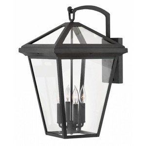 H2568MB Alford Place Entrance Outdoor Wall Light - Museum Black