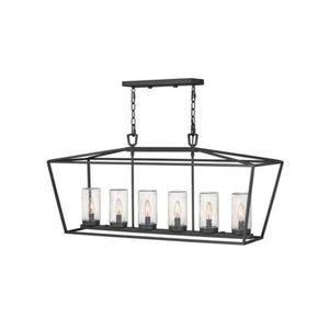 H2569MBLL Alford Place Hanging Hanging Lantern - Museum Black