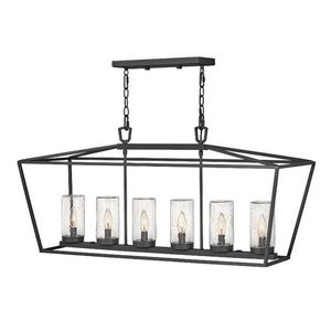 H2569MB Alford Place Hanging Hanging Lantern - Museum Black