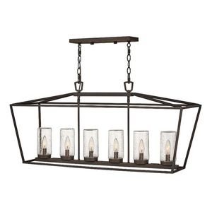 H2569OZ Alford Place Hanging Hanging Lantern - Oil Rubbed Bronze